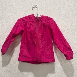 Columbia Girls’ Pink Hooded Windbreaker – Size 3T